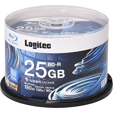 Amazon.co.jp Best Sellers: The most popular items in Blank BD-R Discs